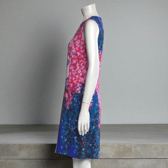 Peter Pilotto Printed Knee Length Career Work Shift Dress XS - Picture 4 of 4